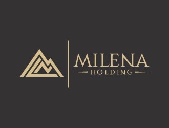 MILENA HOLDING logo design by BrightARTS