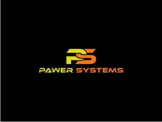 PAWER SYSTEMS logo design by sodimejo