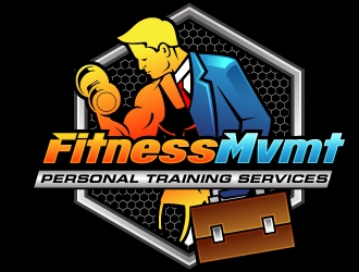 FitnessMvmt  Personal Training Services logo design by Suvendu