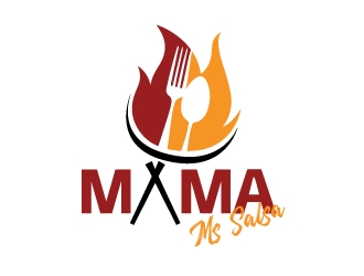 Mama Ms Salsa logo design by AamirKhan