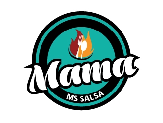 Mama Ms Salsa logo design by AamirKhan