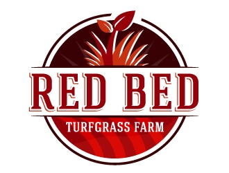 RED BED TURFGRASS FARM  logo design by akilis13