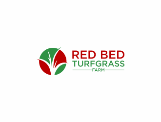 RED BED TURFGRASS FARM  logo design by luckyprasetyo