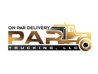 PAR Trucking, LLC logo design by KreativeLogos