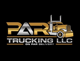 PAR Trucking, LLC logo design by Benok