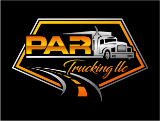 PAR Trucking, LLC logo design by cintoko