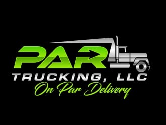 PAR Trucking, LLC logo design by LogOExperT