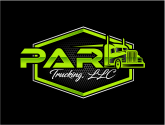 PAR Trucking, LLC logo design by evdesign