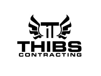 Thibs Contracting logo design by AamirKhan