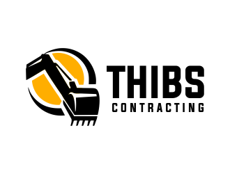 Thibs Contracting logo design by JessicaLopes