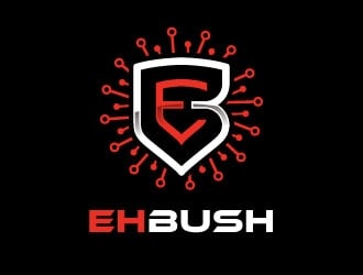 EhBush logo design by sanworks