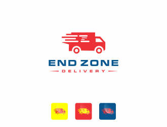 End Zone Delivery (focus in EZ) logo design by fasto99