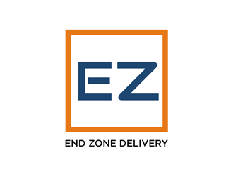 End Zone Delivery (focus in EZ) logo design by clayjensen
