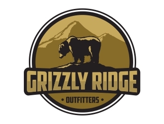 Grizzly Ridge Outfitters logo design by Mardhi