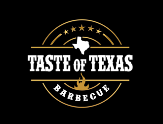Taste of Texas Barbecue logo design by kunejo