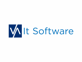 VA It Software logo design by luckyprasetyo