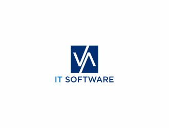 VA It Software logo design by luckyprasetyo