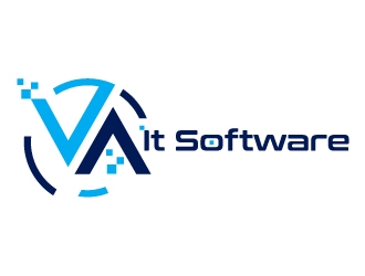 VA It Software logo design by kgcreative