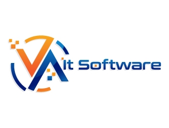 VA It Software logo design by kgcreative