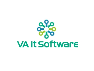 VA It Software logo design by AamirKhan