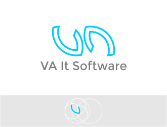VA It Software logo design by Aster