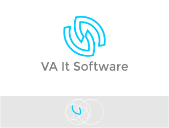 VA It Software logo design by Aster