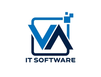 VA It Software logo design by jaize