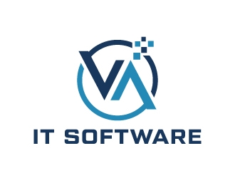 VA It Software logo design by akilis13