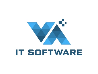 VA It Software logo design by akilis13