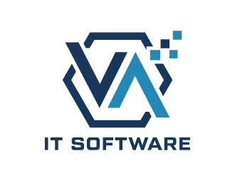 VA It Software logo design by akilis13