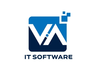 VA It Software logo design by jaize