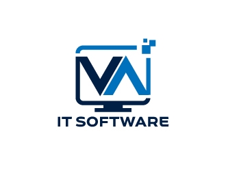 VA It Software logo design by jaize