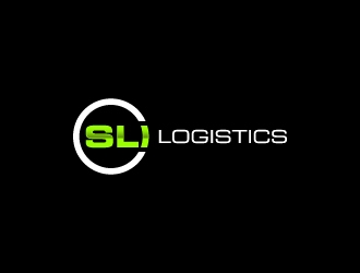 SLI Logistics logo design by wongndeso