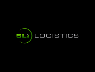 SLI Logistics logo design by blackcane