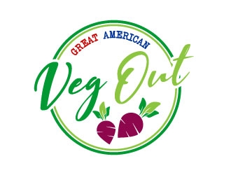 Great American Veg Out logo design by J0s3Ph