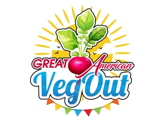 Great American Veg Out logo design by DreamLogoDesign