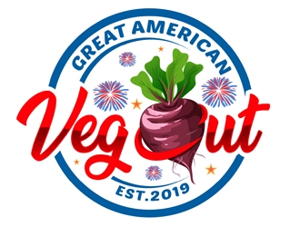 Great American Veg Out logo design by DreamLogoDesign