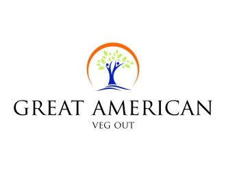 Great American Veg Out logo design by jetzu