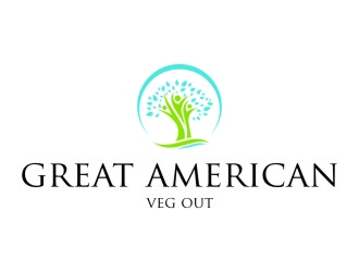 Great American Veg Out logo design by jetzu