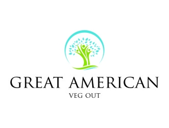 Great American Veg Out logo design by jetzu