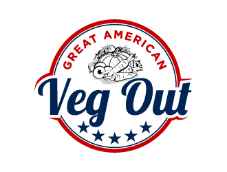 Great American Veg Out logo design by torresace