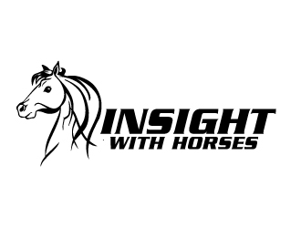 Insight with horses logo design by AamirKhan