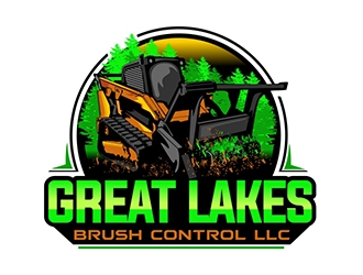 Great Lakes Brush Control LLC logo design by veron