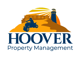 Hoover Property Management logo design by IanGAB