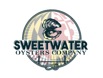 sweetwater oysters company  logo design by tec343