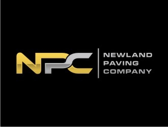 Newland Paving Company  logo design by sabyan