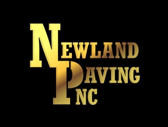 Newland Paving Company  logo design by frontrunner