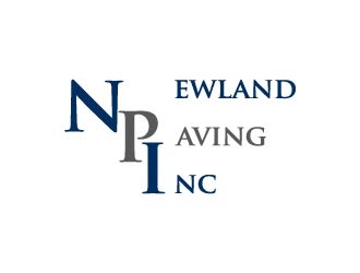 Newland Paving Company  logo design by maserik