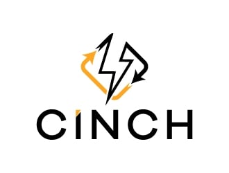 Cinch logo design by karjen