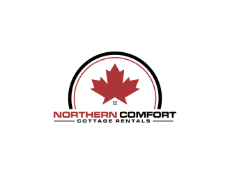 Northern Comfort Cottage Rentals logo design by oke2angconcept